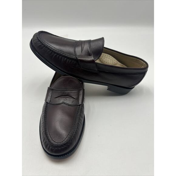 SAS Penny 40th Anniversary Cordovan Men's Penny Loafer Made in USA size 10N - Picture 2 of 11